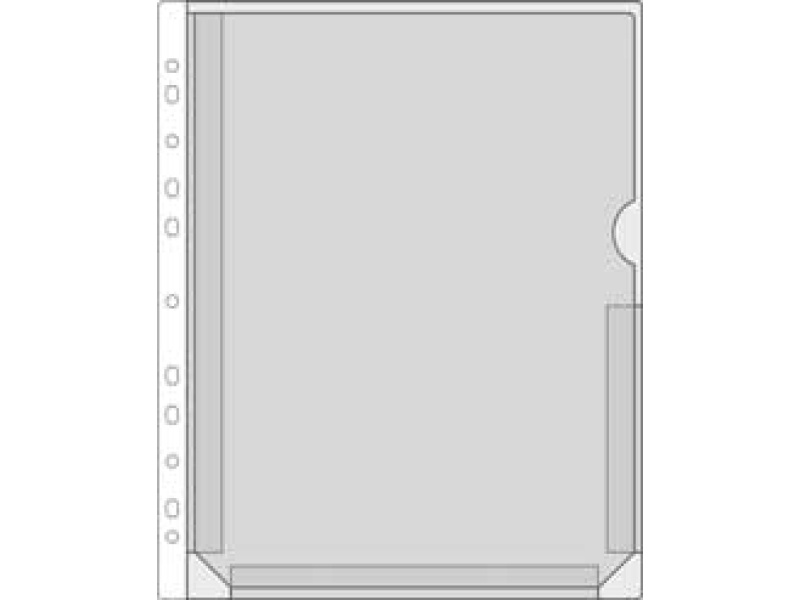 Kiletasku Prolexplast 102-10 F/A4 känguru, köidetav, läbipaistev
