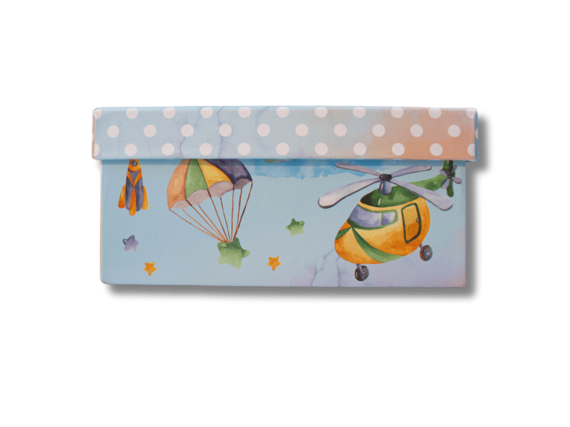 Kinkekarp College 22x15x7cm Airplane - Image 4