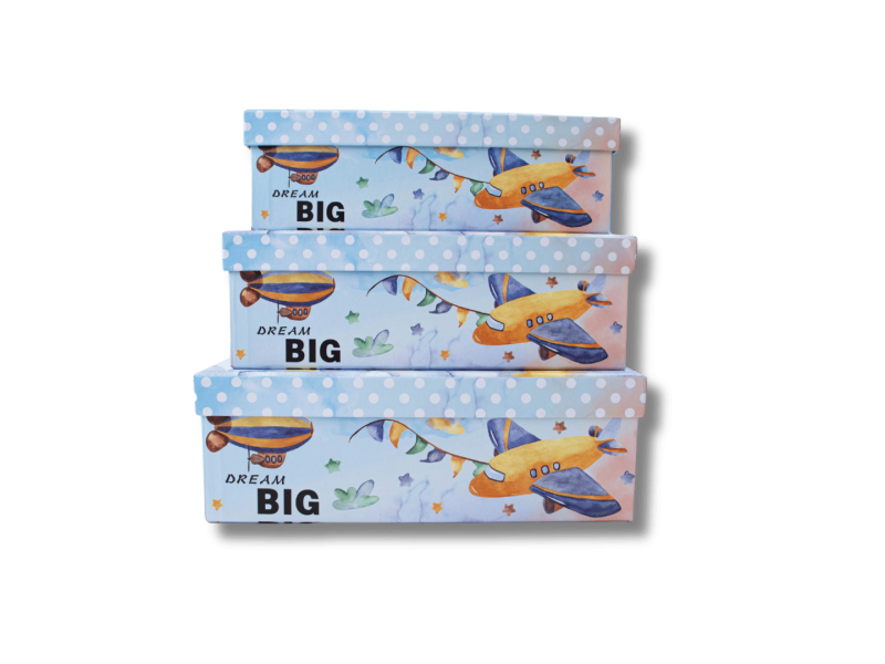 Kinkekarp College 26x19x9cm Airplane - Image 5