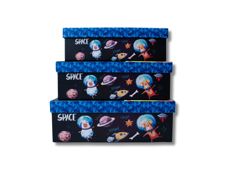 Kinkekarp College 26x19x9cm Outer Space - Image 5
