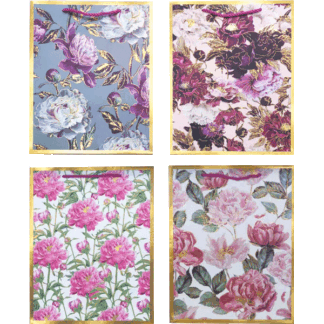 Kinkekott deVENTE Flower border 18x23x8 cm, 210 g/m², 4 kujundust