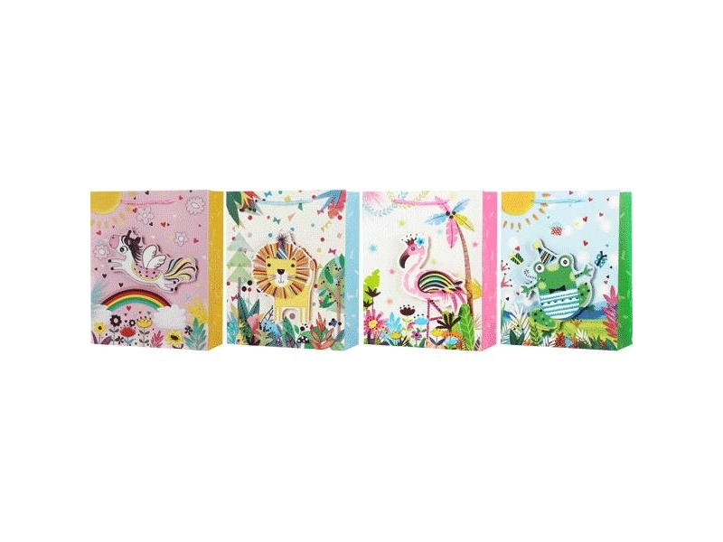 Kinkekott deVENTE Funny animals 26x32x10cm