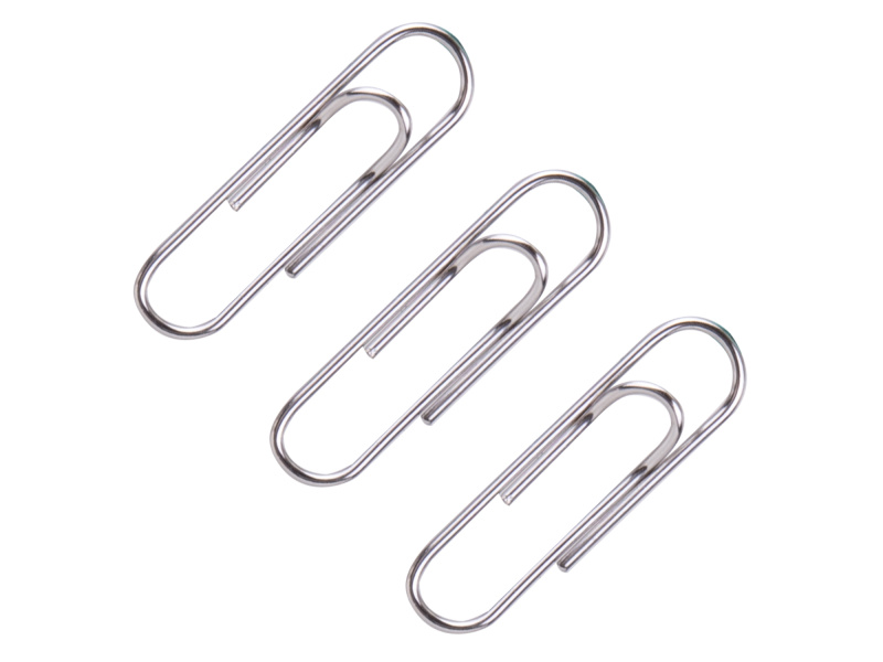 Kirjaklambrid DELI 29mm 100tk/pk - Pilt 2