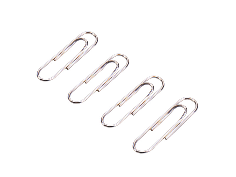Kirjaklambrid DELI 29mm 100tk/pk, plastkarbis - Pilt 2