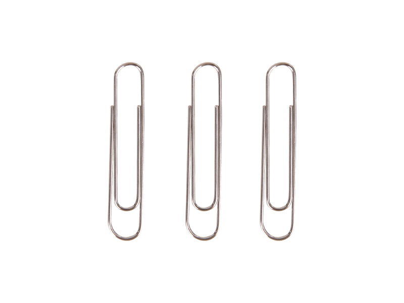 Kirjaklambrid DELI 50mm 100tk/pk - Pilt 2