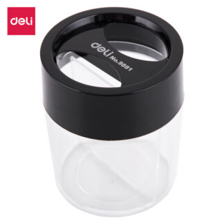 Kirjaklambritops DELI E9881 magnetiga 2-osaline must