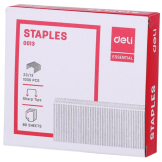 Klambrid DELI 23/13 tsink 1000tk/pk