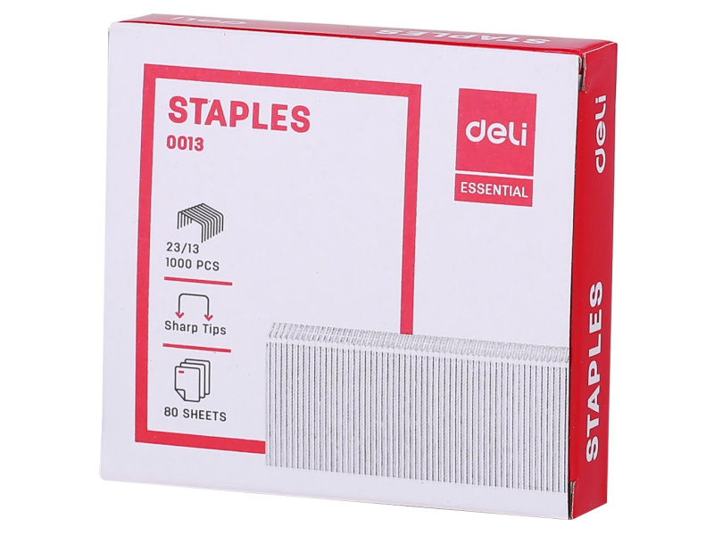 Klambrid DELI 23/13 tsink 1000tk/pk