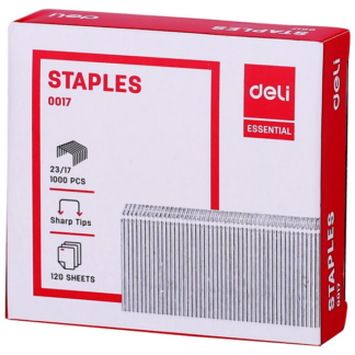 Klambrid DELI 23/17 tsink 1000tk/pk