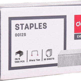Klambrid DELI 26/6 tsink 1000tk/pk