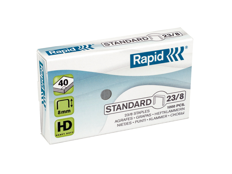 Klambrid Rapid 23/8 tsink 1000tk