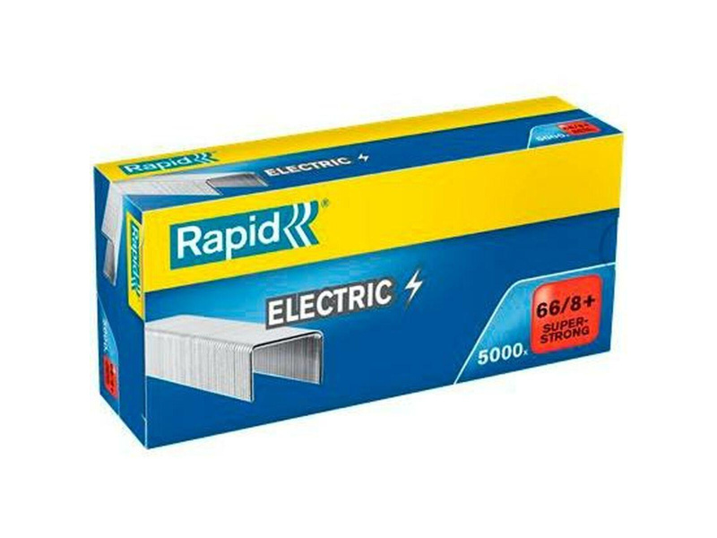 Klambrid Rapid elektrilisele klammerdajale 66/8+ (5000tk/pk)