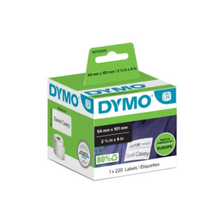 Kleepkirjaetiketid Dymo D2 99014 101x54mm 220tk