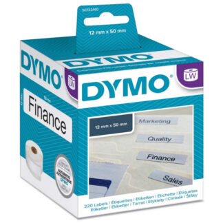 Kleepkirjaetiketid Dymo D2 99017 50x12mm 220tk