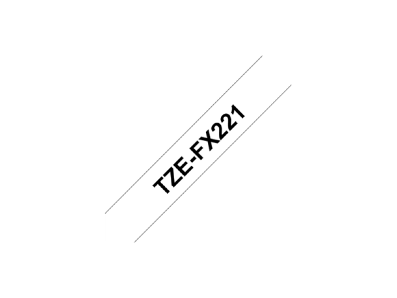 Kleepkirjalint Brother "TZe-FX221", White, Paindlik - Pilt 3