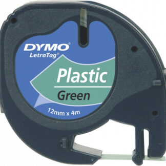 Kleepkirjalint Dymo LetraTag 12mm x 4m roheline 91224
