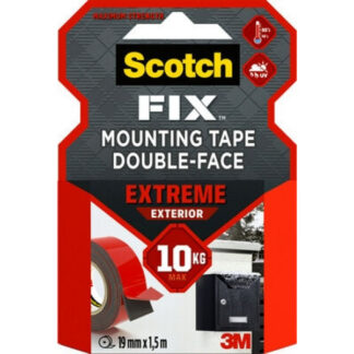Kleeplint 3M rullis Scotch-Fix, 19mmx1,5m, kahepoolne välistingimustes
