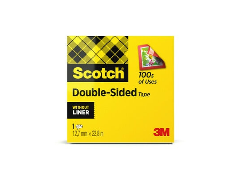 Kleeplint 3M Scotch 665 kahepoolne 12,7mmx22,8m - Pilt 2