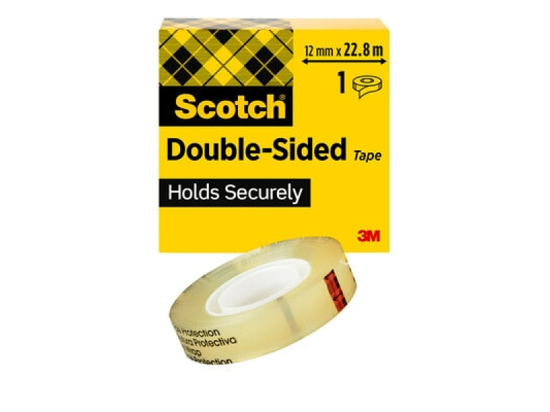 Kleeplint 3M Scotch 665 kahepoolne 12,7mmx22,8m