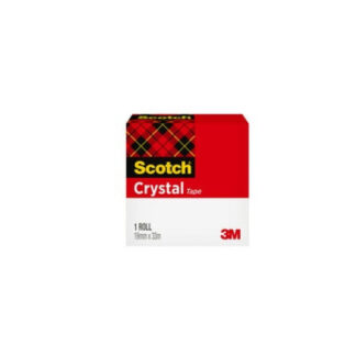 Kleeplint 3M Scotch Crystal 600 19mmx33m