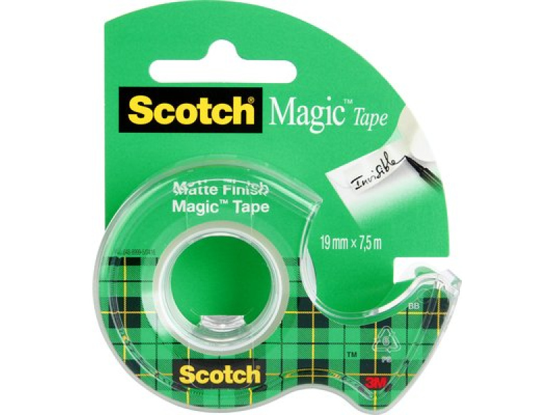 Kleeplint 3M Scotch Magic 810 19mmx7,5m alusel