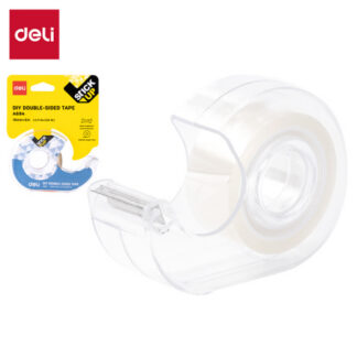 Kleeplint DELI kahepoolne 18mm x 6m alusel