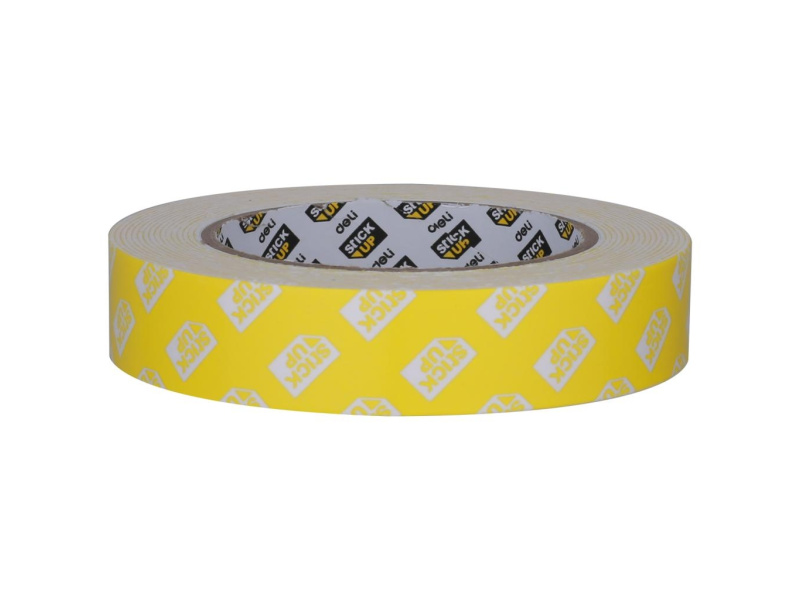 Kleeplint DELI kahepoolne 25.4mm x 5m (vahtteip) - Pilt 2