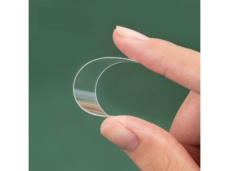 Kleeppadjad DELI 18x50x0.4mm kahepoolsed läbipaistvad 60tk/pk - Pilt 3