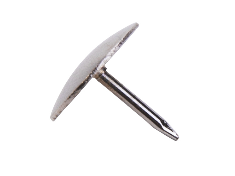 Knopkad DELI 10mm 100tk/pk, metalsed, plastkarbis - Pilt 4