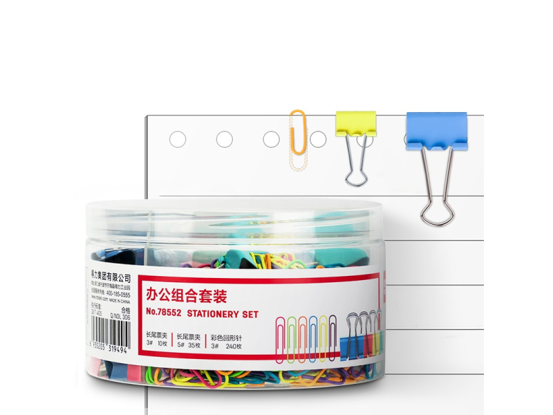 Komplekt klambritest DELI 78552 assortii