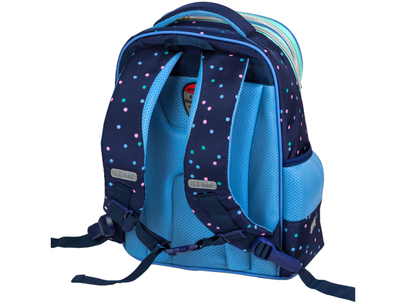 Koolikott deVENTE Happy Pinguin, kõva kest, 37x28x14 cm, 14 L, 800 g - Pilt 2