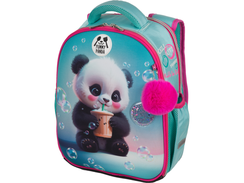 Koolikott deVENTE Yummy Panda, kõva kest, 35x27x13 cm, 14 L, 800 g