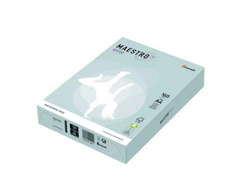 Koopiapaber IQ A4/160g/250L BL29 sinine