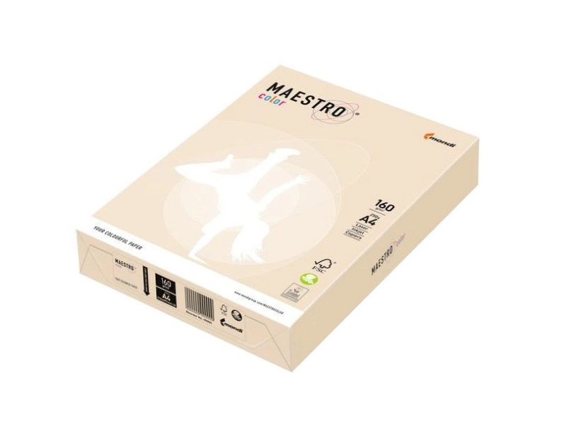 Copy paper IQ A4/160g/250L CR20 kreem