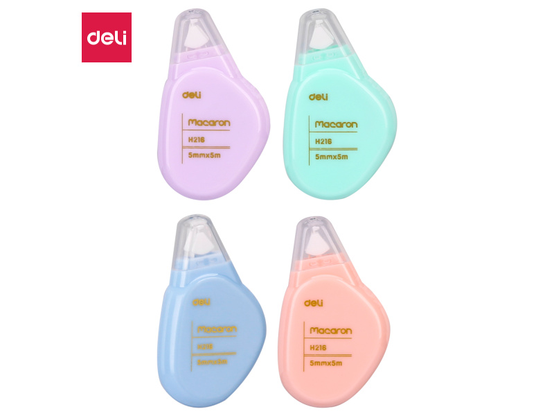 Korrektuurlint Deli 5mmx5m assortii