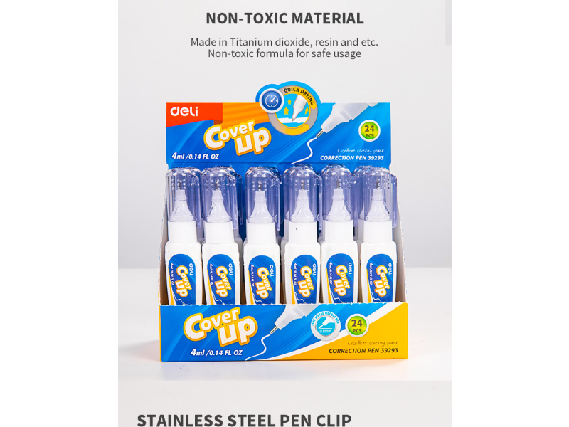 Korrektuurpliiats DELI 4ml