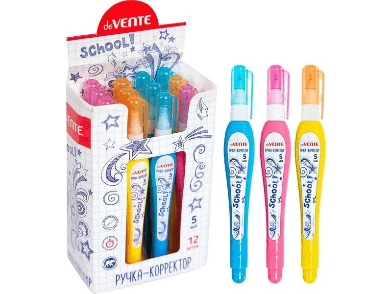 Korrektuurpliiats deVENTE School 5ml