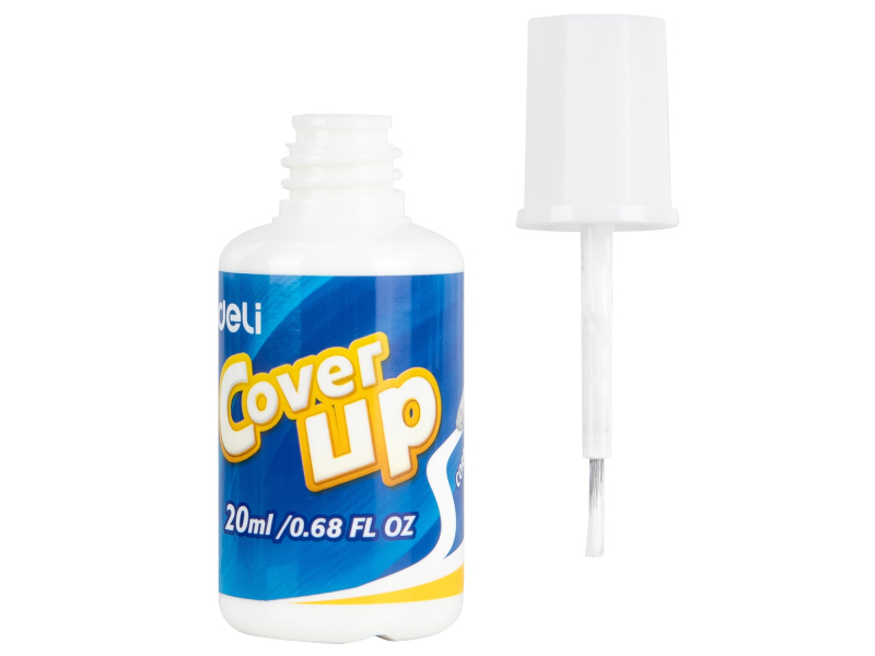 Korrektuurvärv DELI pintsliga 20ml - Pilt 2