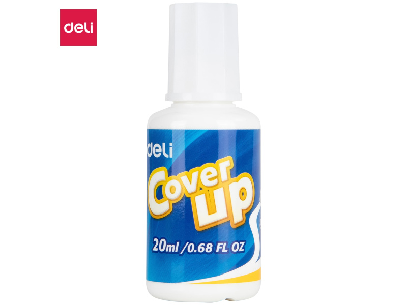 Korrektuurvärv DELI pintsliga 20ml