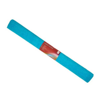 Krepp-paber College 50x250cm helesinine