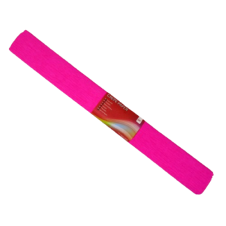 Krepp-paber College 50x250cm kirsiroosa