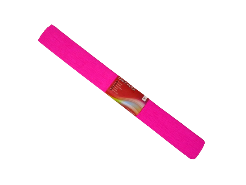 Krepp-paber College 50x250cm kirsiroosa