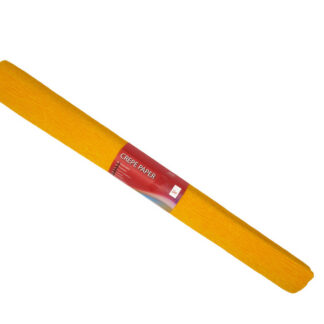 Krepp-paber College 50x250cm oranž