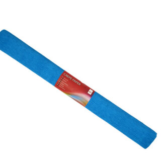 Krepp-paber College 50x250cm sinine