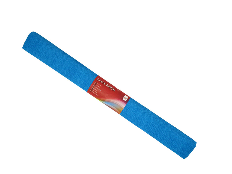 Krepp-paber College 50x250cm sinine
