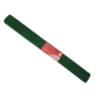 Krepp-paber College 50x250cm tumeroheline (KF101962)
