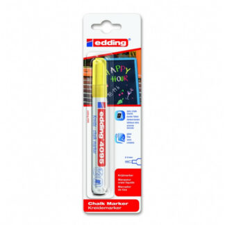 Kriidimarker Edding 4095 neon kollane ümara otsaga 2-3mm