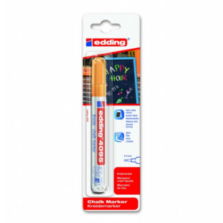 Kriidimarker Edding 4095 neon oranž ümara otsaga 2-3mm