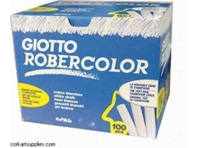 Kriit Fila Giotto 100tk/pk valge, ümmargused