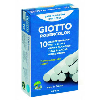 Kriit Fila Giotto Robercolor 10tk/pk valge, ümar